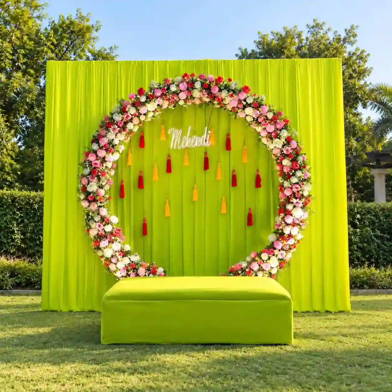 Lime Light Mehendi Decor